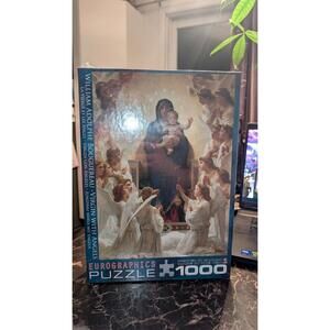 Mother And Child Puzzle Mary Eurographics 1000 Piece  Virgin With Angels New